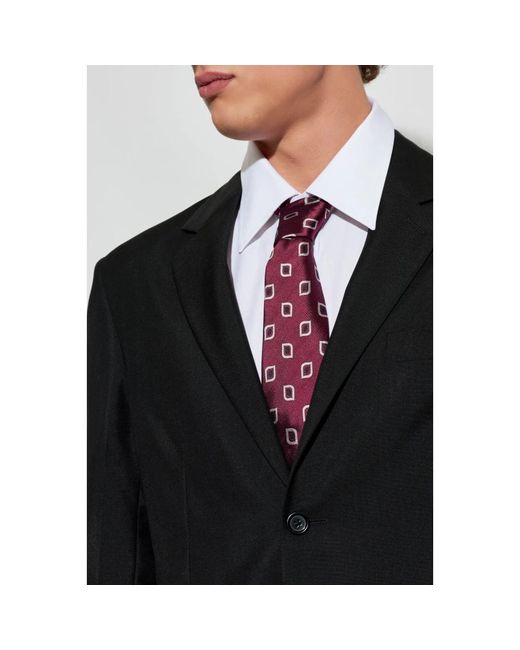 DSquared² Purple Ties for men