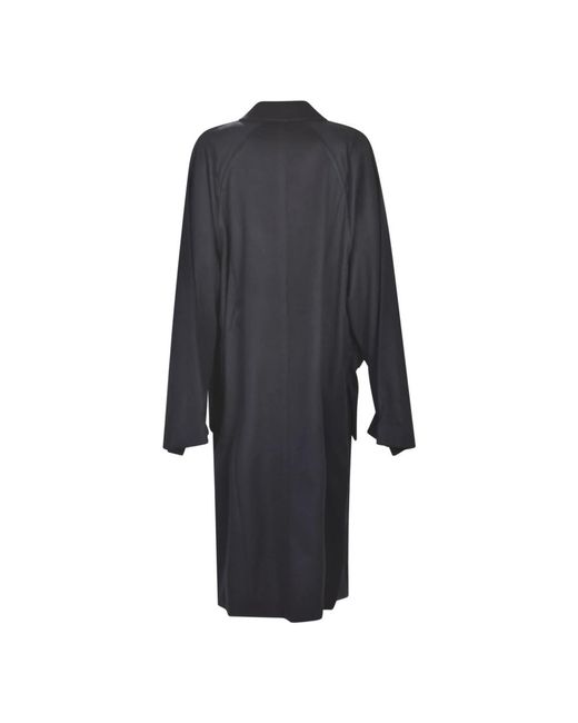 Setchu Black Double-Breasted Coats