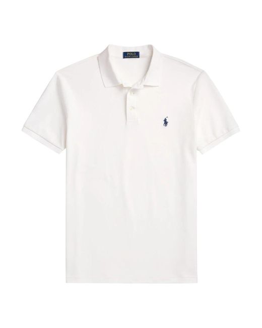 Polo Shirts di Polo Ralph Lauren in White da Uomo