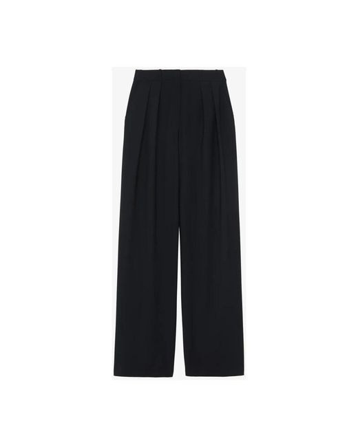 Frankie Shop Black Wide Trousers