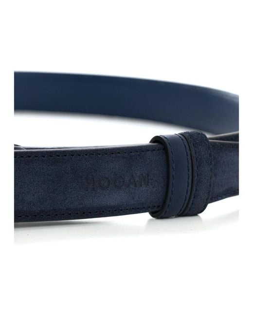 Hogan Ledergürtel in Blue für Herren