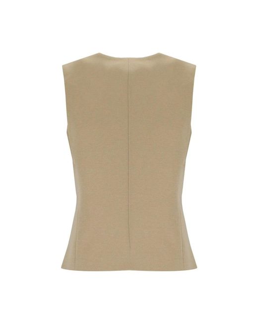 Weekend by Maxmara Green Waistcoats for men