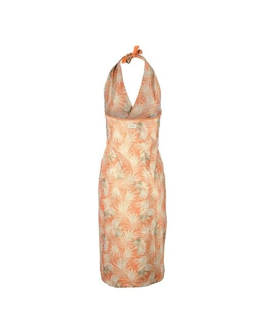 Fisico Natural Midi Dresses