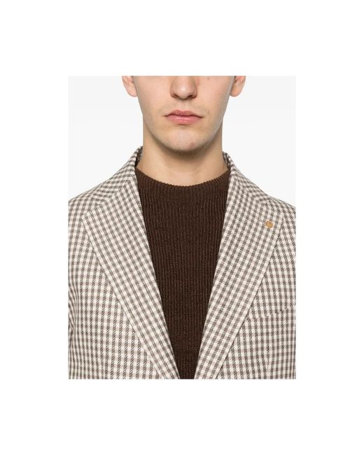 Tagliatore Jassen ,Veelkleurig ,Jacket in het Natural voor heren