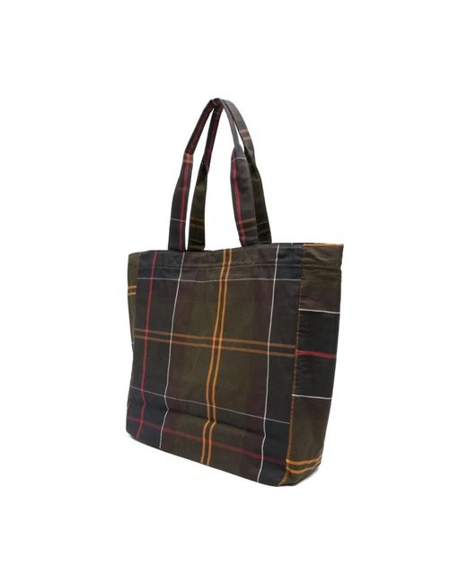 Barbour Black Shopping Bags for men