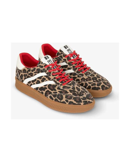 Gaelle Paris Brown Sneakers