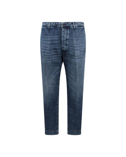 Nine:inthe:morning Blue Straight Jeans for men