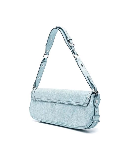 By Far Blue Shoulder Bags