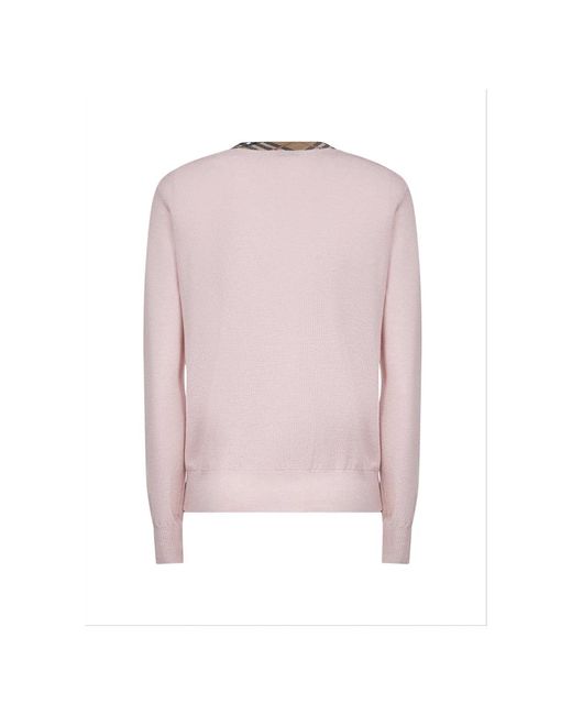 Cardigans di Burberry in Pink