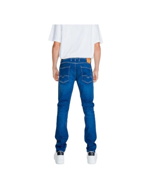 Replay Blue Slim Fit Jeans for men