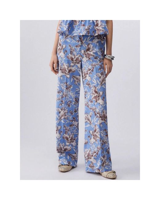 Liu Jo Blue Wide Trousers