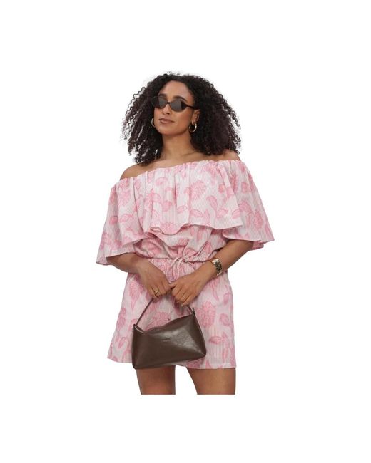 Studio Amaya Blouses Kaja Top in het Red
