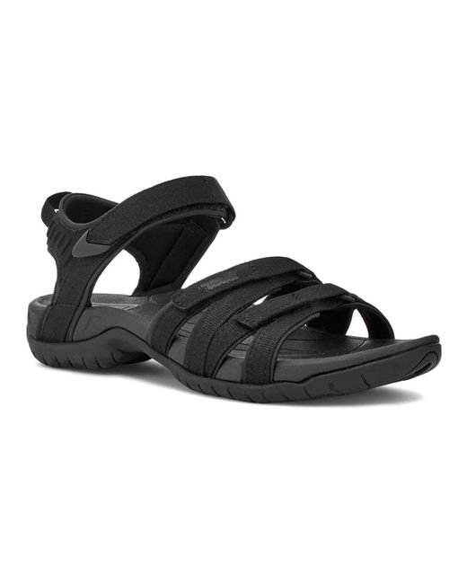 Flat Sandals di Teva in Black