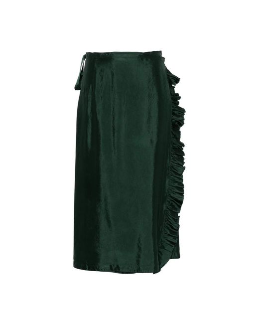 Midi Skirts Aspesi de color Green