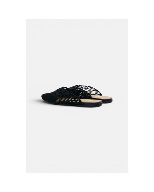 Patrizia Pepe Black Mules