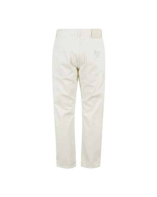 ICON DENIM White Straight Fit Jeans