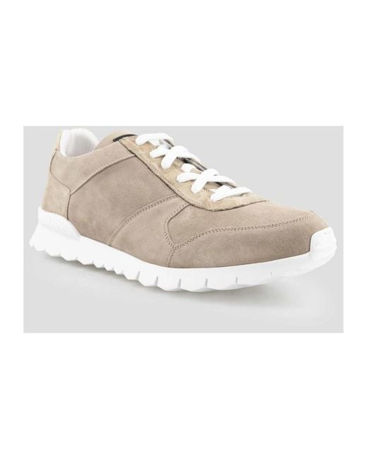 Kiton Gray Sneakers for men