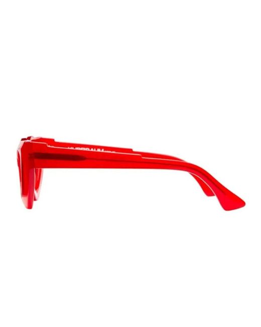 Kuboraum Red Sunglasses
