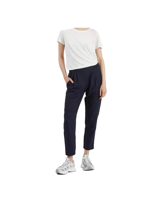 Minimum Broeken ,Blauw ,Polyester Sofja 2.0 E54 Broek in het Blue