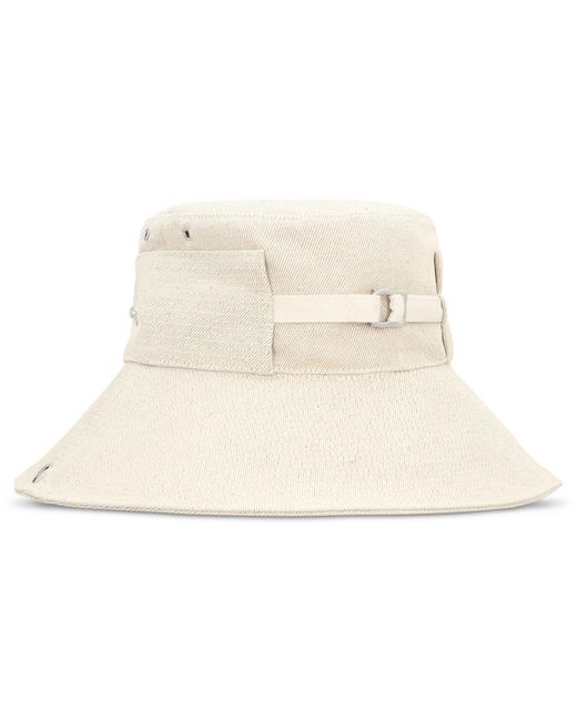 Jacquemus Natural Hats for men