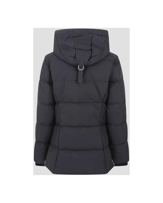 Moose Knuckles Jassen ,Zwart ,Polyester Cloud 3Q Jacket in het Black