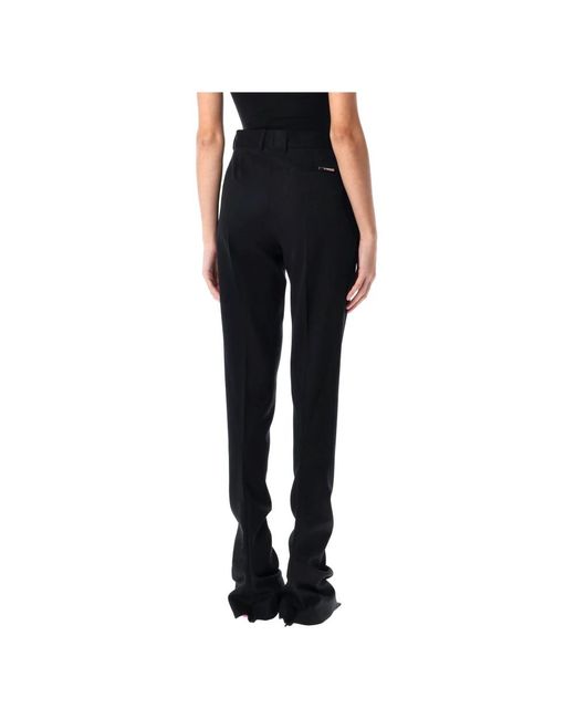 Wide Trousers The Attico de color Black