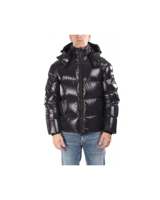 Moose Knuckles Black Winter Jackets for men