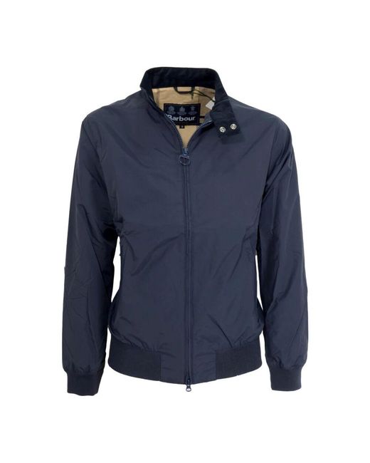 Barbour Blaue Royston Jacke Leichtes Nylon in Blue für Herren