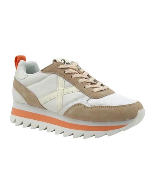 Munich White Sneakers