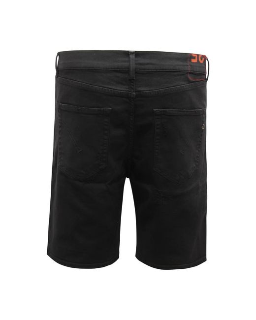 Dondup Black Casual Shorts for men
