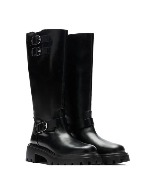 Stuart Weitzman Black High Boots