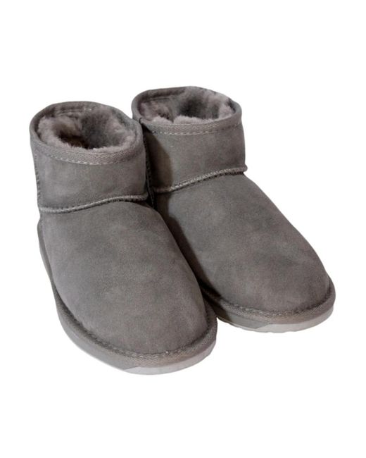 EMU Gray Winter Boots