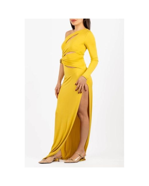 Elisabetta Franchi Yellow Gowns
