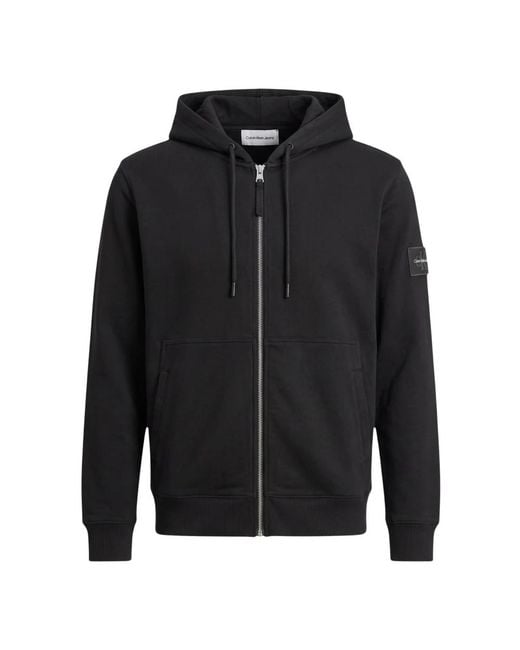 Calvin Klein Black Zip-Throughs for men