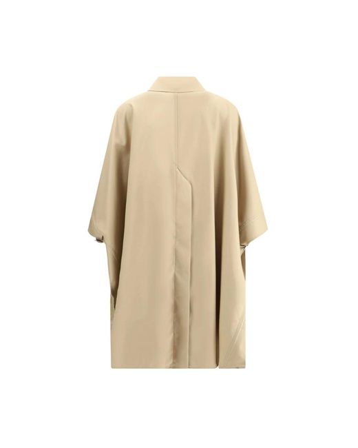 Capes Max Mara en coloris Natural
