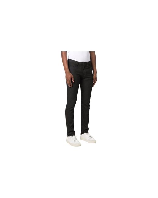 Armani Black Slim Fit Jeans for men