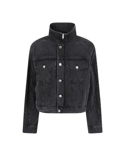 Alexander Wang Black Denim Jackets
