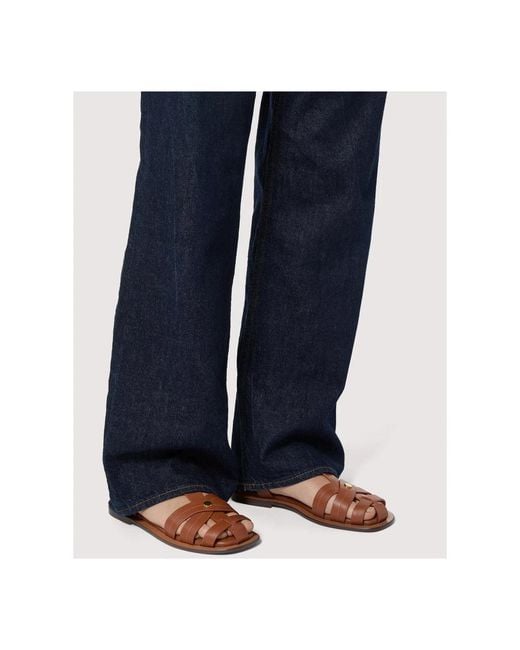Coccinelle Brown Flat Sandals