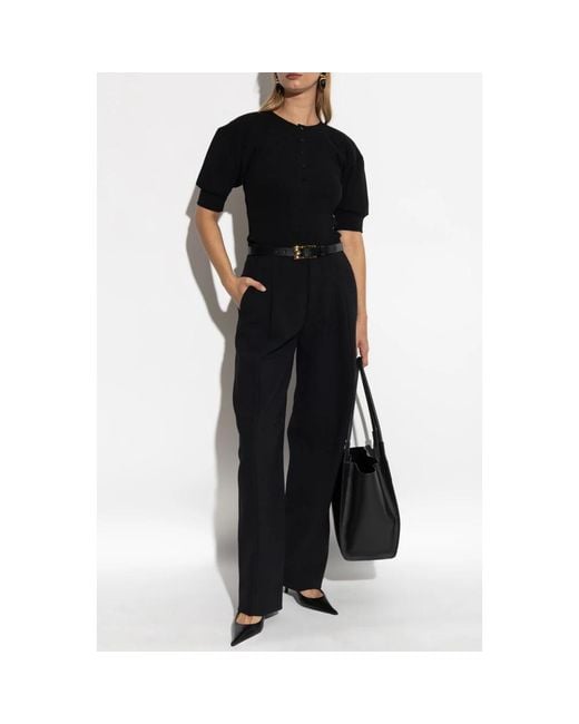 Victoria Beckham Black T-Shirts
