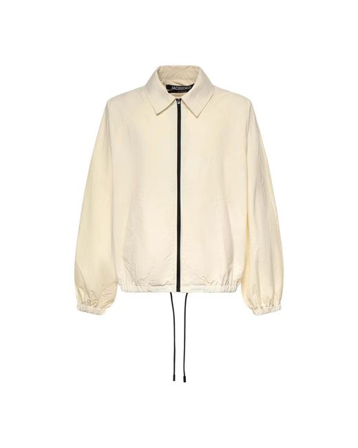 Jacquemus Jassen ,Polyester The Windbreaker in het Natural voor heren