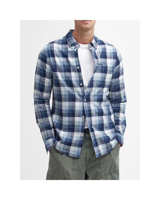 Barbour Blue Casual Shirts for men