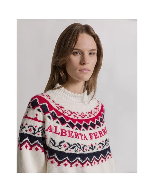 Alberta Ferretti Pink Turtlenecks