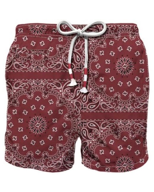 Mc2 Saint Barth Red Beachwear for men