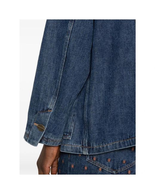 Denim Jackets Forte_forte de color Blue