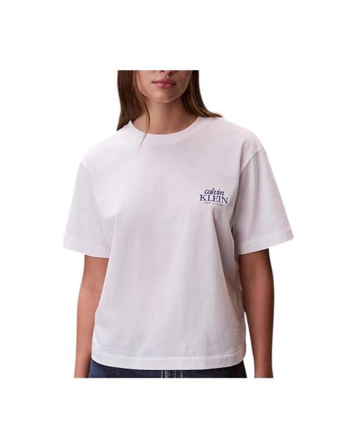 Calvin Klein Purple T-Shirts