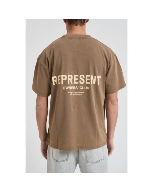 Represent Brown T-Shirts for men