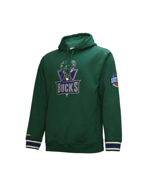 Mitchell & Ness Green Hoodies for men