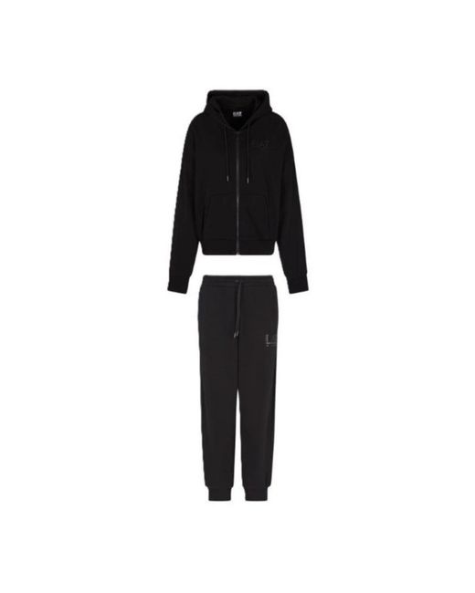 EA7 Fitness ,Zwart ,Playsuit in het Black