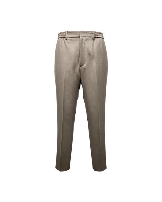 Tagliatore Gray Suit Trousers for men