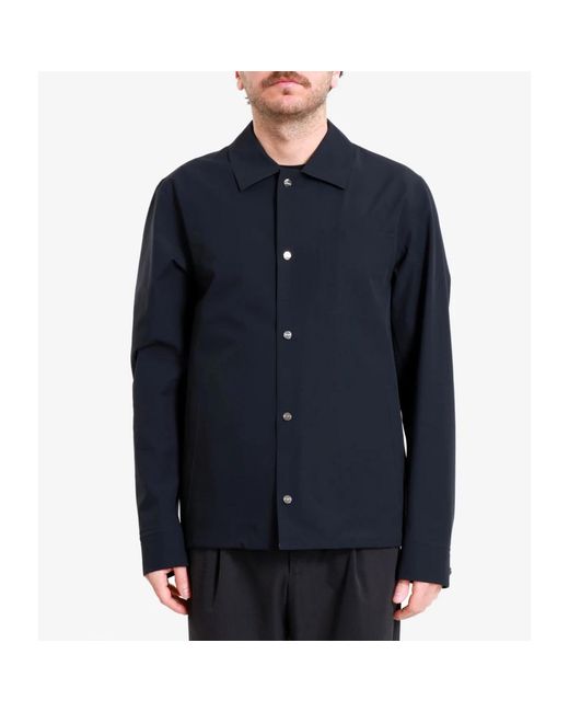 Herno Blue Light Jackets for men